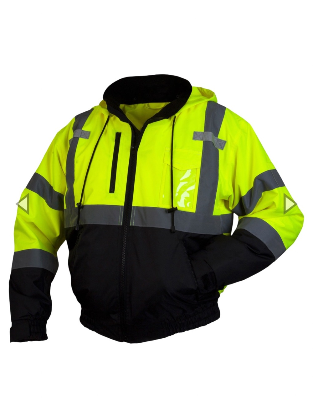 Pyramex RJ3110 High Visibility Insulated Reflective Safety Jacket NWT Size M